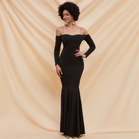 Dress WOMEN Brang-Sleeved Maxi Dress Bridesmaid Dresses