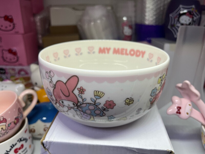Melody Wedding Dress Series Ceramic Plates Cute Cartoon Animation Peripheral Tableware Household Dish Plates Fruit Plates Melody Wedding Dress Series Ceramic Plates Cute Cartoon Animation Peripheral Tableware Household Dish Plates Fruit Plates