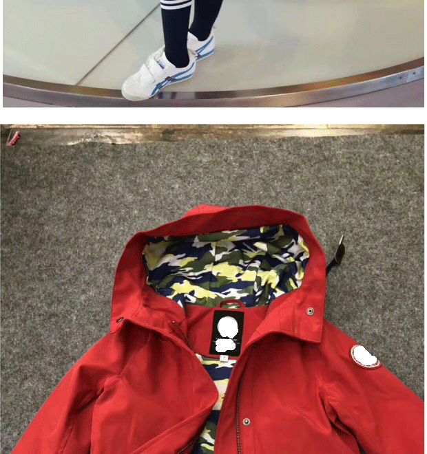 Áo Khoác trẻ em Lớn Ngỗng New Outdoor Trai và Cô Gái Windproof Không Ướt Mùa Xuân và Mùa Thu Eo Áo Gió Leo Núi Áo Khoác bán quần áo trẻ em