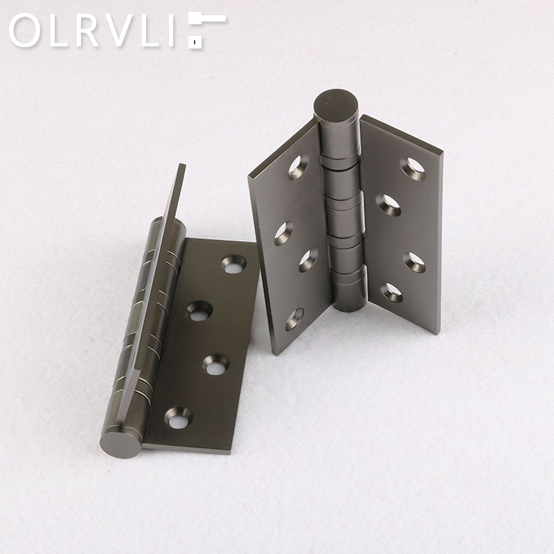 kawhajun same black nickel hinge antique grey black door hinge European style pure black hinge wooden door hinge 4 inch single sheet