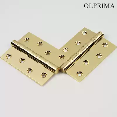 Into pure copper 4 inch silent hinge solid wood door door bearing thickened hinge hinge swing door hinge single piece for sale