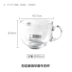 Cốc sữa gia đình Hua Khánh Cup 450ml Dung tích lớn Sữa chua Bữa sáng Cup Cup với bát - Tách bình giữ nhiệt giá rẻ Tách