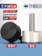 Hand screws, car-made, no steps, tool-free manual screws, straight knurled adjustment screws, M3*6/8/10/12