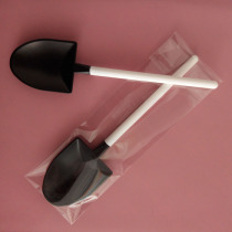 Creative disposable plastic cake spoon potted cake shovel West spoon ice cream spoon 100 price