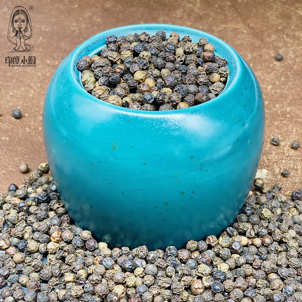 Indian kitchen black pepper grains 1kg spice seasoning steak pasta barbecue meat low-fat fitness