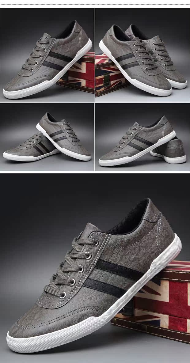 Giày đế mềm mùa xuân và mùa hè Giày nam mới - Giày thấp giày thể thao sneaker