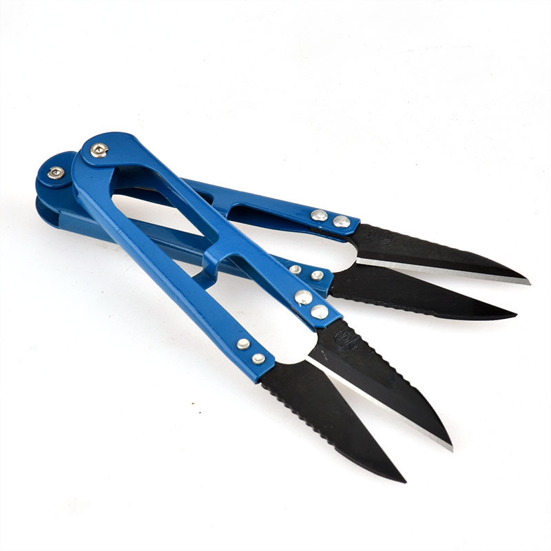 Daji spring yarn shears Household clothing shears thread head shears thread hair special tools Cross stitch scissors U-shaped