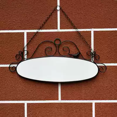 Wrought iron bracket shop signboard Garden hanging sign Billboard decoration can be customized shooting props Bell
