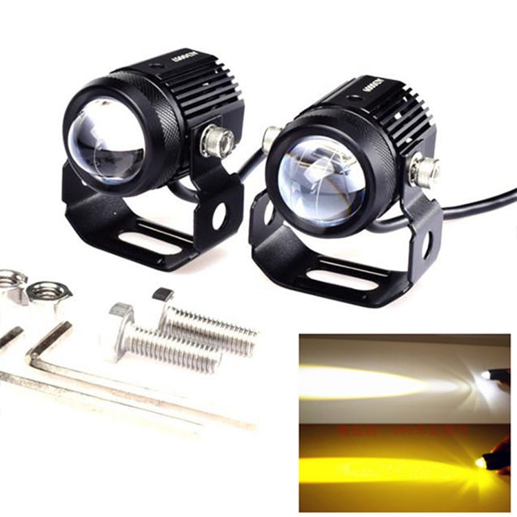 Locomotive LED Near Light Lens Headlight lamp BMW Waterfowl Kawasaki Suzuki Mountain Yehale auxiliary fog light