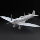 3g Model Ibg 72584 1/72 Spitfire Mk.I & Mk.Ii Black Box Twin Aircraft