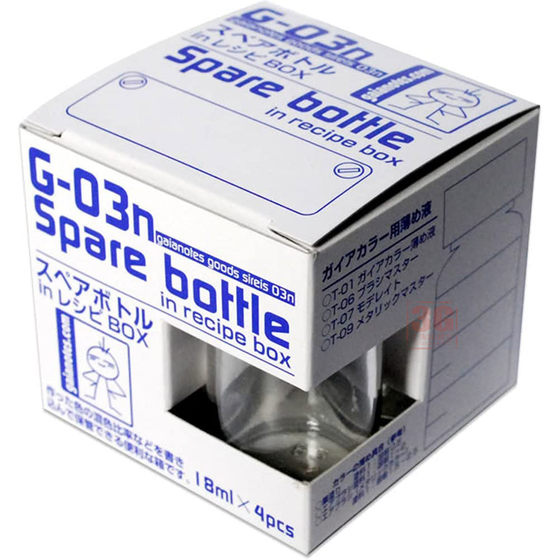 3G 모델 GAIA/Gaia G-03n 페인트 보관용 특수 유리 공병 18ml*4