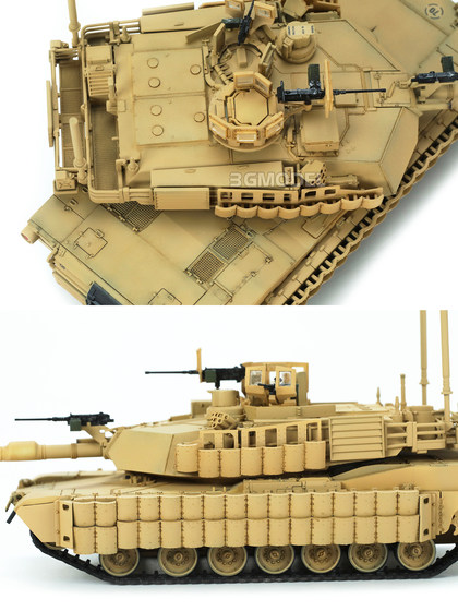 3g Model Meng 72-003 1/72 American M1A2Sep Abrams Tusk Ii Main Battle Tank