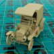 3g Model Icm Assembled Car Model 24019 1/24 Ford T-Type Light Van Including Loader