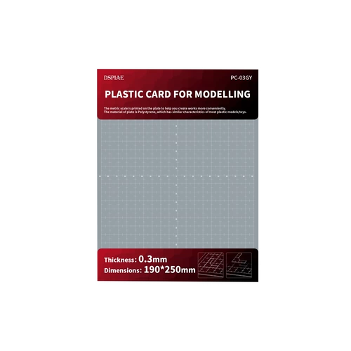 3G Model DSPIAE/Dispai PC-GGY PS Реконструкция для резинового ремня Масштаб 190*250 мм