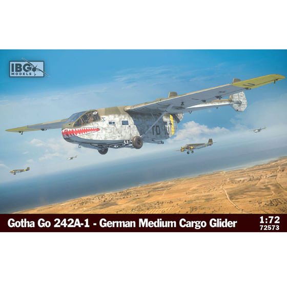 3g Model Ibg Assembled Aircraft 72573 1/72 Gotha Go-242A-1 Glider Transport Aircraft
