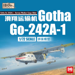 3g Model Ibg Assembled Aircraft 72573 1/72 Gotha Go-242A-1 Glider Transport Aircraft