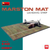 3G model Miniart assembly scene MA49017 1 48 Marston pad landing runway
