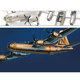 3g Model Edme Assembled Aircraft 12528 American B-29A Enora Musk Card Bomber