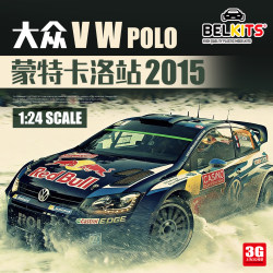 3g Model Belkits Bel010 1/24 Volkswagen Polo Monte Carlo Station 2015