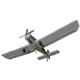 3g Model Ibg Assembled Aircraft 48002 Pzl M18 Polish Agricultural Aircraft with Single-Horned Propeller, Two-Seater Type