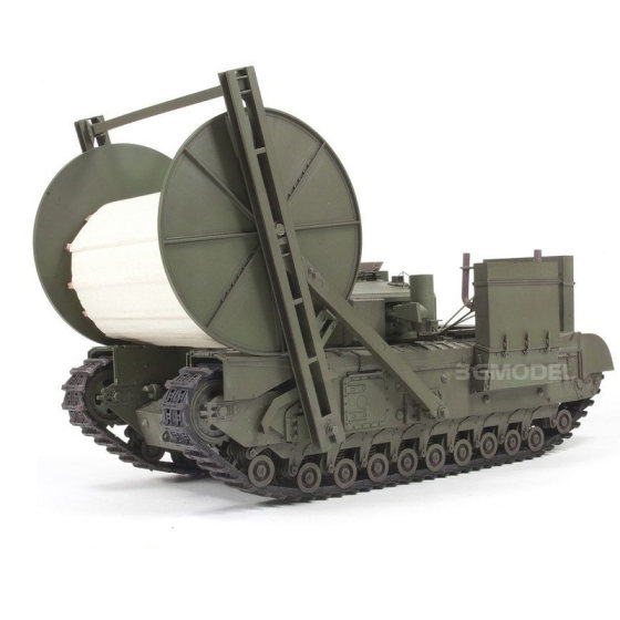 3g Model Afv Club 35274 British Churchill Tunneling Machine Type 1/35