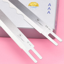Import Strong Letter AAA Electric Sheared Blade 5 Inch To 15 Inch Cut Machine Tailoring Machine Accessories Tool Straight Knife Wave Knife