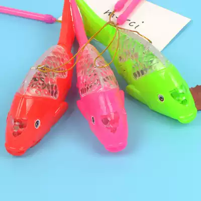 Net celebrity simulation electric fish fish toys will shake the children's boys and girls glowing night market stalls hot project