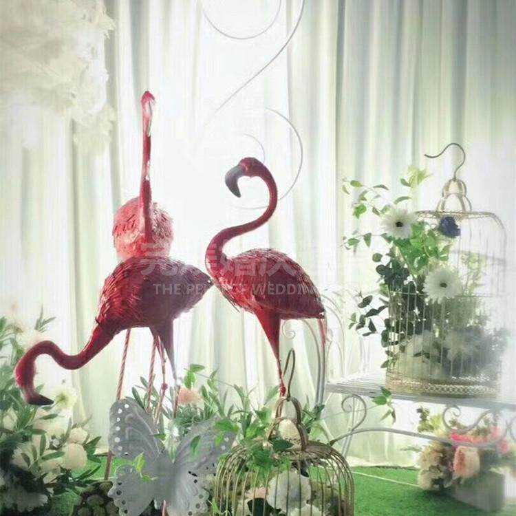 Ex-gratia flush with Flames Birds Pendulum's Affair Wedding Arrangement Shop Windows Decorate Wedding Props