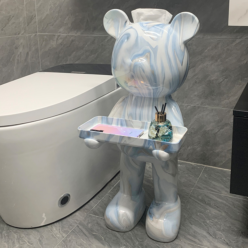 Light Luxury Creative Bathroom Floor-Standing Ornament Tissue Box Storage Tray Roll Paper Holder Living Room Tissue Box Soft Decoration Light Luxury Creative Bathroom Floor-Standing Ornament Tissue Box Storage Tray Roll Paper Holder Living Room Tissue Box Soft Decoration