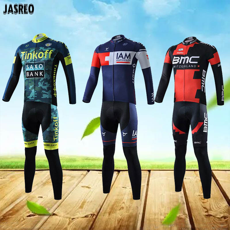 Spring Summer Autumn Winter Season Speed Dry Long Sleeve Riding Suit Suit Men And Women's Mountain Road Self-Fleet Version Bigger Size