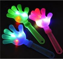 Luminous Hand Clapper plastic childrens toys concert fluorescent hand flash cheering Palm performance cheering props