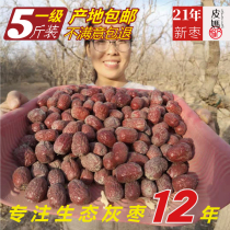Xinjiang Chinese date Ruoqiang red date dry grey date tea 1 Level 5 catty tree hanging dry with soil original date large red date