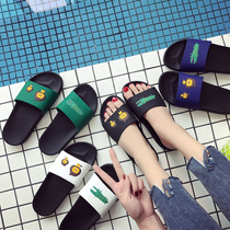 Ultra-thin black sandals and slippers large size shower 41 yards male pregnant women female summer children swimming princess