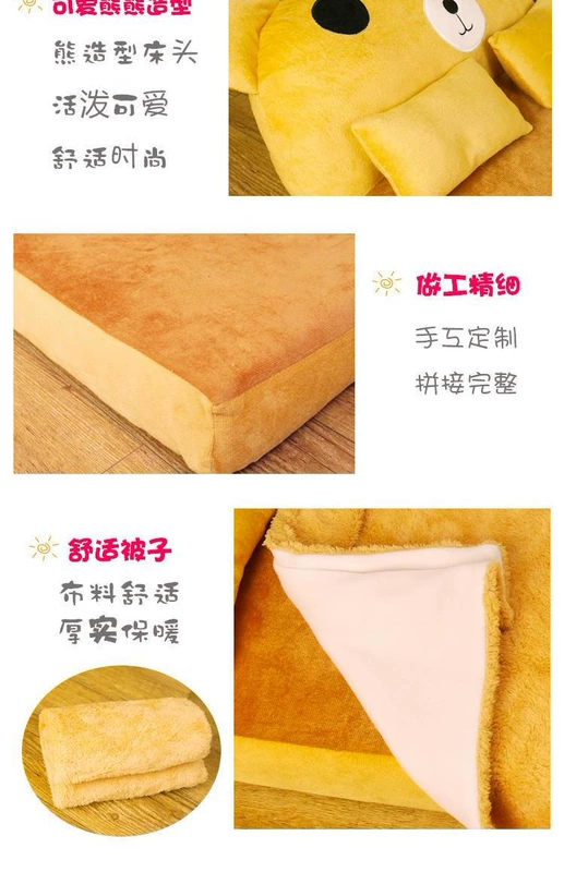 Nhà búp bê Ye Luoli ngủ biệt thự nội thất phụ kiện BJD giường cô gái chơi nhà mô phỏng lều búp bê nhỏ
