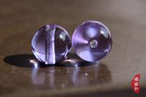 Color-changing purple violet lantern hot-rolled handmade glass beads DIY jewelry Glass beads accessories