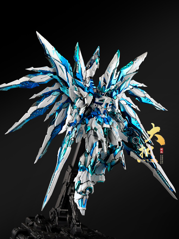 Hot-Selling Aintian Sky Canopy Glacier Glue Park Pgu Guochuang Mecha Alloy Skeleton Assembly Toy Gift for Men