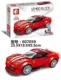 Senbao Building Blocks Sports Car Racing City Series Trẻ em Khối xây dựng Lego Mô hình Lắp ráp Đồ chơi Cậu bé - Khối xây dựng