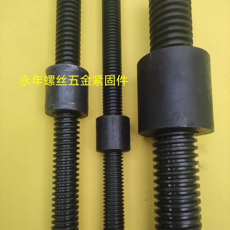 Trapezoidal screw trapezoidal screw trapezoidal buckle screw send nut quality assurance