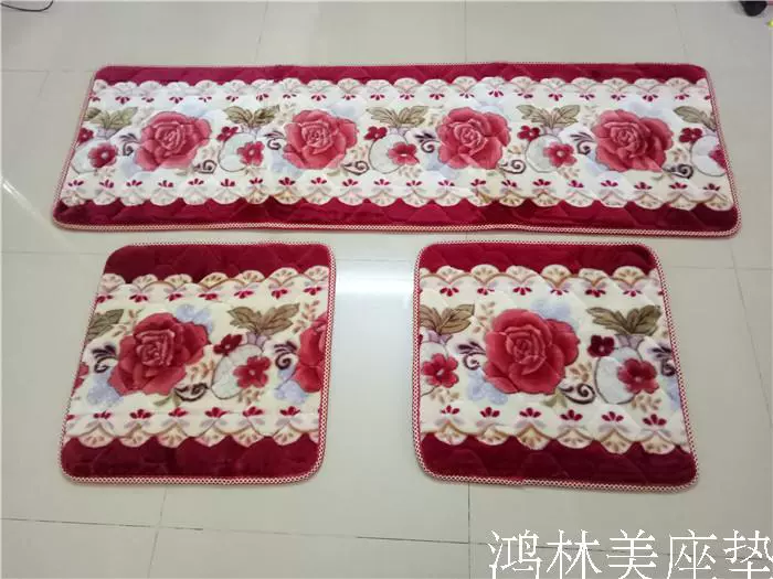 Liên bang sofa gỗ ghế đệm cổ điển mùa đông dày đệm sofa sofa văn phòng đệm trượt mùa đông - Ghế đệm / đệm Sofa nệm ngồi