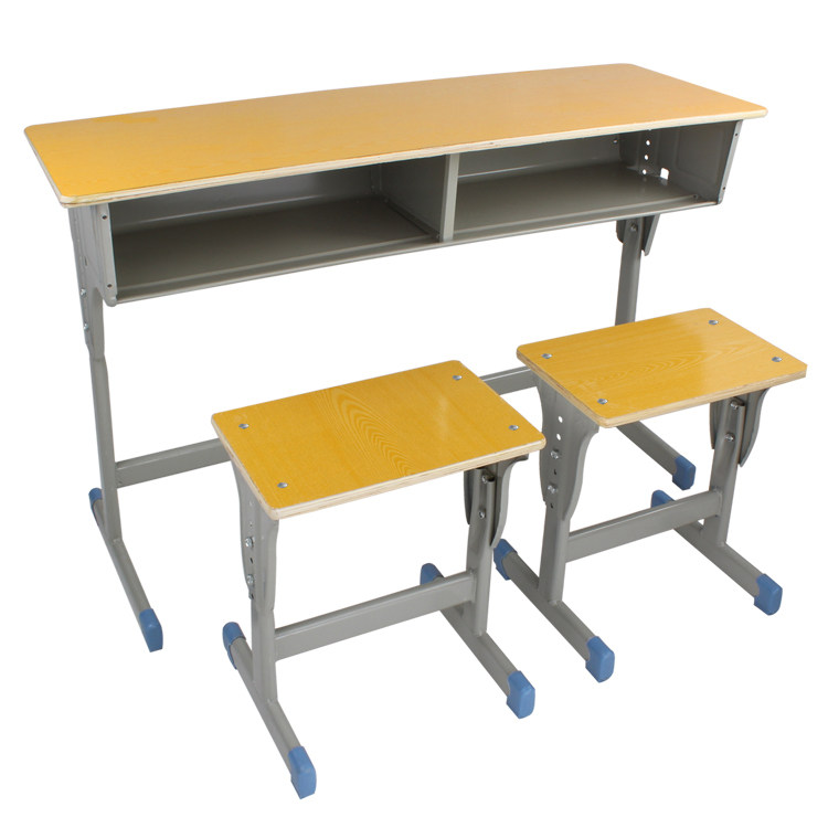 Primary School Students School Class Table And Chairs Manufacturer Direct Marketing Single Double Children Desk Home Training Coaching Class Desk