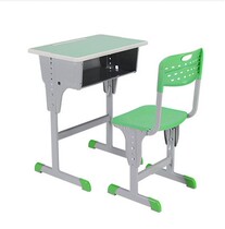 Student desk and chair Single desk Student desk and chair Factory direct training school desk tutoring class table and chair