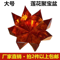 Want Want Nasturtium Golden Cornucopia Large handmade origami Sanzang religious sacrificial supplies Burned paper 5 pieces