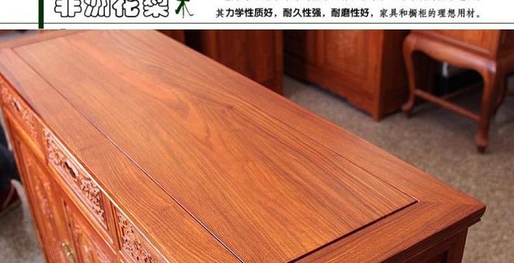 Ba cửa ba cửa tủ giày hiên nhà lưu trữ lưu trữ TV bên tủ lớp Trung Quốc gỗ rắn gỗ gụ tủ cánh lùa