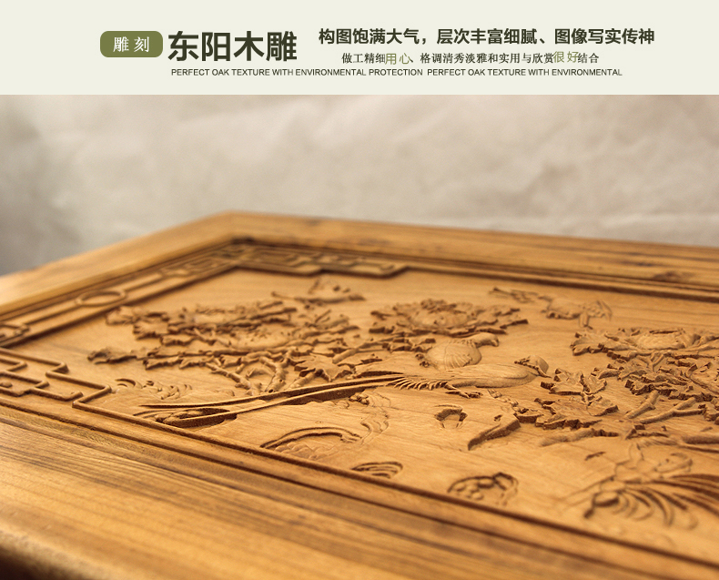 Hộp Elm, hộp gỗ long não, hộp đám cưới gỗ rắn, quà cưới, bộ sưu tập sách, hộp chạm khắc, thư pháp và bộ sưu tập tranh - Cái hộp hộp gỗ quà tặng
