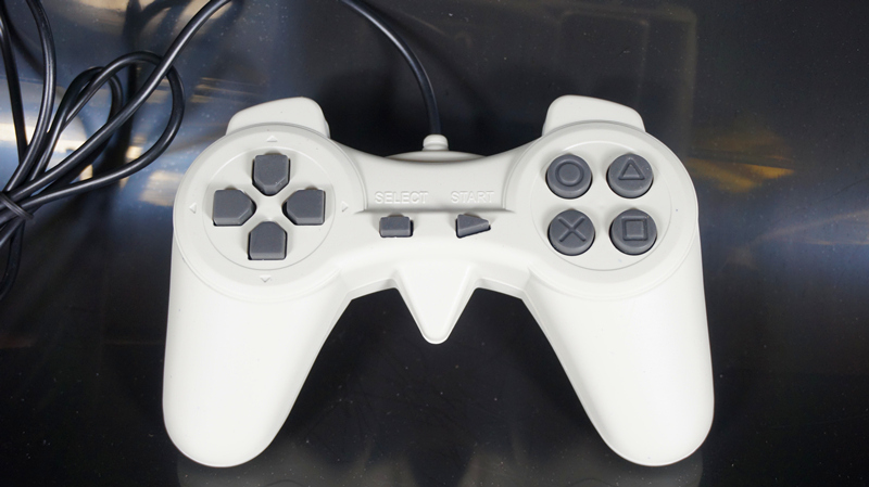 Truyền hình hoài cổ TV 8-bit FC máy chơi game đa năng 9 lỗ hình kim cầm tay cầm Nintendo đỏ và trắng - Kiểm soát trò chơi tay cầm xbox 360