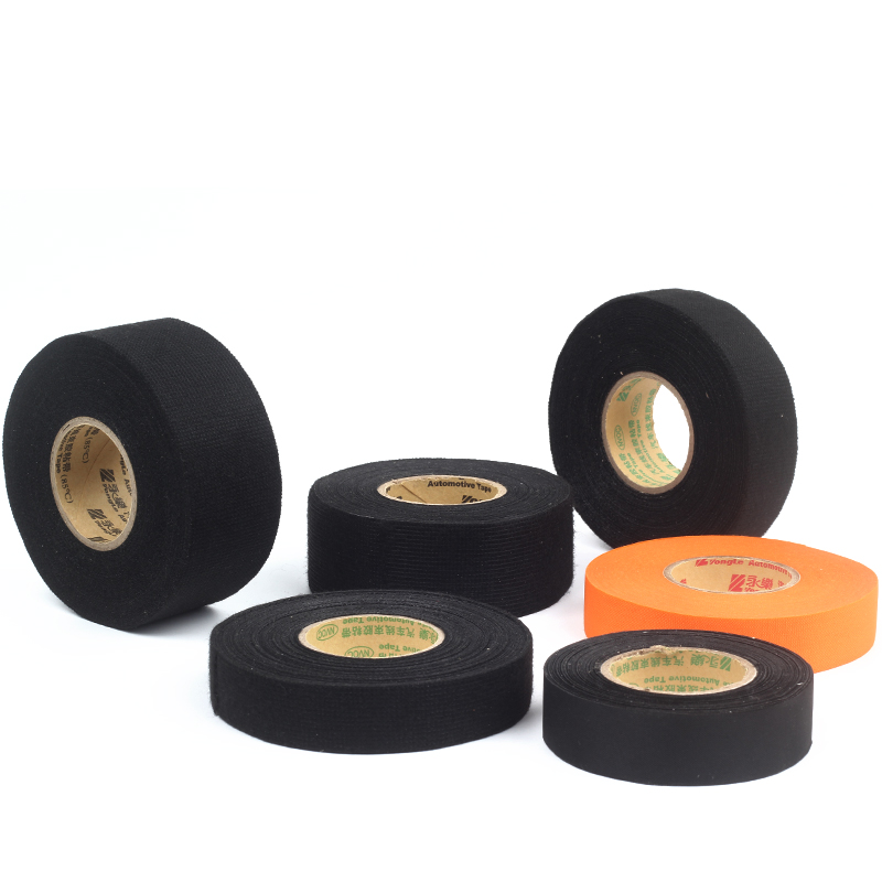 Flannel tape Electrical tape Noise reduction black tape Protection line