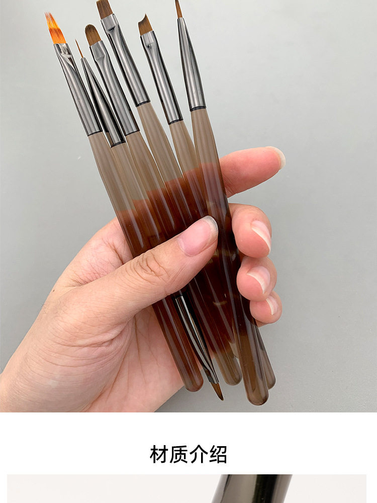 Top Japanese Nail Art Brushes for Detail & Blending - Detail image 3