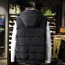 Áo vest nam ngụy trang cộng với phân bón XL 2018 mùa mỡ béo 佬 xuống áo vest cotton rộng thêm áo rộng áo ba lỗ trắng Áo vest cotton