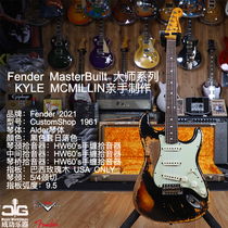 (SOLD SHOW) Fender MasterBuilt1961MBKM severe as old balmy black electric guitar
