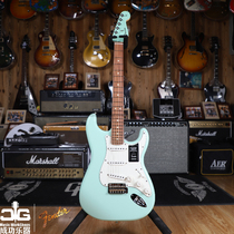 Funder Finda Mexico Player Series Three Single ST Surf Green Limited Edition Ink Produced Electric Guitar